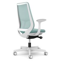 オカムラ ポータム 固定肘 背メッシュ スタンダードバック ウレタンキャスター CF21ZW FKA6 1脚（直送品）