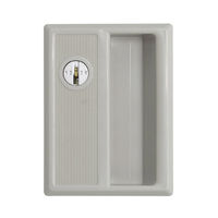 【車上渡し】アール・エフ・ヤマカワ スタンダードロッカー 12人用 シリンダー錠 マットブラック TLK-S12-MB 1台（直送品）