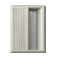 【車上渡し】アール・エフ・ヤマカワ スタンダードロッカー 3人用 上置 鍵なし ホワイトグレー TLK-UK3 1台（直送品）