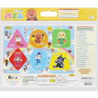 サンスター文具 ハッピーロッピーパズル6P かたち それいけ!アンパンマン 6840010A 1枚