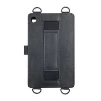 Lenovo Tab M8(HD) 合成皮革ケース(フタなし) ブラック（直送品）