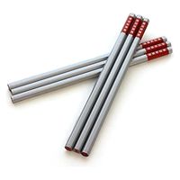 ウイング トンボ スーパー建築用 硬質赤鉛筆 CH-KC-6P-25HK 1組(6本)