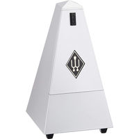 WITTNER ゼンマイ式メトロノーム 855202 ライトシルバー ベル付き 1個（直送品）