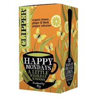 CLIPPER（クリッパー）オーガニックハーブティー ハッピーマンデー 1セット（60バッグ：20バッグ入×3個）