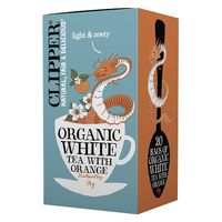 CLIPPER（クリッパー） オーガニック ホワイトティー オレンジ 1セット（60バッグ：20バッグ入×3箱）
