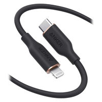 Anker Lightningケーブル 1.8m シリコン USB（C）[オス] - ライトニング[オス] ブラック 1本