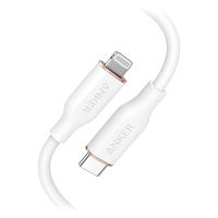 Anker Lightningケーブル 0.9m シリコン USB（C）[オス] - ライトニング[オス] ホワイト 1本
