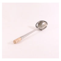 カンダ 中国製ステン中華お玉 3号(約300cc)【旧1号】 4949362708901 1個（直送品）