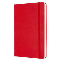 モレスキン クラシック ノートブック エクスパンデッド ハード ラージ(横罫) レッド QP060EXPF2 1冊（直送品）