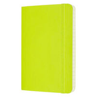 モレスキン クラシック ノートブック ソフト ルールド(横罫) ポケット レモングリーン QP611C2 1冊（直送品）
