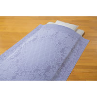 ファミリー・ライフ 今治産ジャカード織タオルケット フラワースター ピンク a2989240 1枚