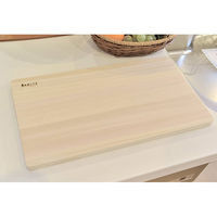 ウメザワ 薄型ひのきまな板 40x22x1.5cm 4905033153814 1セット:3個（直送品）