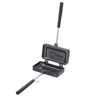 SNOOPYホットサンドパン（ハーフ） 86001105 1個 LOGOS/ロゴス