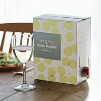 【アスクル・ロハコ限定】白ワイン　チリ　サンタ・レジーナ BIB シャルドネ 3L 1セット（4個）　辛口 オリジナル