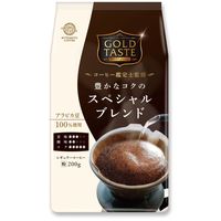 【コーヒー粉】三本珈琲 GOLD TASTE 豊かなコクのスペシャルブレンド 1セット（200g×12袋）