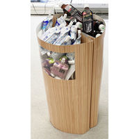 東海製作所 紙製ジャンプル什器　半円 TKJ-380 1セット（5台）（直送品）