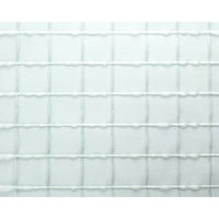 ハイロジック ビニールカーテン 透明糸入り 幅6000×高さ3000mm 厚み0.25mm 防炎タイプ 1枚（直送品）