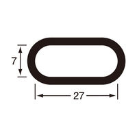 ハイロジック　鉄(ユニクロメッキ)　カットチェーン 線径4.8mm×10m　1本（直送品）
