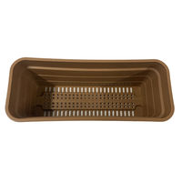 アイカ 角鉢 31 エコブラウン 2100085 1個（直送品）