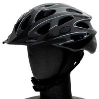 【ヘルメット】 サギサカ バイシクルヘルメット大人用 （スポーツヘルメット） ブラック　46275 1個