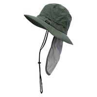 ヤマショウ アドベンチャーハットD 通気たれ付き カーキ YCH-051KH 1個（直送品）