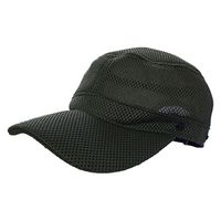 ヤマショウ メッシュキャップ日よけ付 グリーン YCH-039GR 1個（直送品）