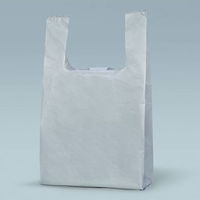 福助工業 レジ袋　イージーバッグ シルバー L　1000枚(100枚×10) 0473448（直送品）