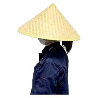 ヤマショウ 竹カサ帽子 竹笠 大 直径47cm YTH-002 1個（直送品）