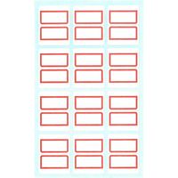 ニッケン文具 インデックス 23mm×29mm 赤(レッド) B2-LBRM 1個(240片)