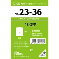 ベルベ 雑貨　包装　7723　OPPバッグ　No.23-36 7723 1袋（100枚）