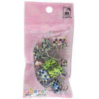 ミツヤ デコドキュダブルクリップ 小 キューブ DD-MC-S 1パック(12本)