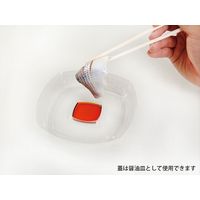 ケーピープラテック 丼容器 Kランチー7 醤油皿兼用フタ 37373 1袋(50枚)