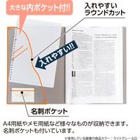 セキセイ セパルクリヤーファイルA4-S 30ポケットペールピンク SEL-2823-27 1冊