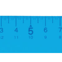 コクヨ 下敷き<まなびすと>ブルー GY-GCG100B 1枚