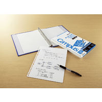 コクヨ キャンパス ルーズリーフ ドット入り罫線 しっかり ノ-S836BT 1冊(100枚)