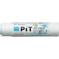 トンボ鉛筆 スティックのり ピットハイパワーS(小)アロマ フローラルの香り PT-TPK03 1個