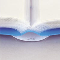 リヒトラブ クリヤーブック・ルポ<SEIHON> A4S 20ポケット 青 N-4223-8 1冊