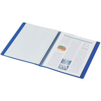 コクヨ クリヤーブック<Glassele>(固定式・背ポケットタイプ) ラ-GLB80D 1冊