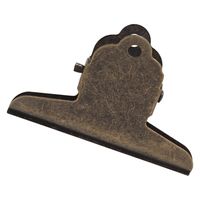 ベロス チーム アンティーク 小 山型クリップ TA-901BR 1個