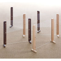 【軒先渡し】朝日木材加工 アクリルパーティション 幅620×奥行150×高さ581mm ナチュラル LFM-6060SP-NA 1台（直送品）