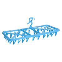 ニッコー キャッチ式角ハンガー44ピンチ P-44 1セット(1個×3)