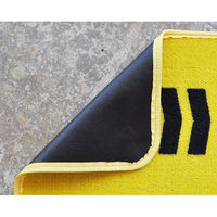 【業務用清掃用品】アプソン　作業中マット　イエロー　小　No.6240　1セット（3枚入）（直送品）