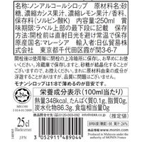 モナン カシス・シロップ 1本