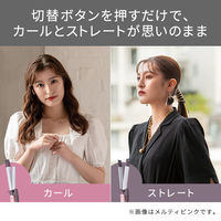 テスコム TW552AーWマイナスイオン2WAYスチームヘアーアイロン TW552AーW 1台