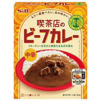 【こだわり】エスビー食品 喫茶店のビーフカレー 中辛 180g 1セット（5個）青春のごちそう レンジ対応 レトルト