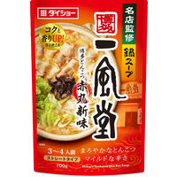 名店監修鍋スープ一風堂博多とんこつ赤丸新味 3個 ダイショー
