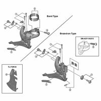 シマノ Y5YY00080 FDーR3000 スキッドプレート 1セット(35個)（直送品）