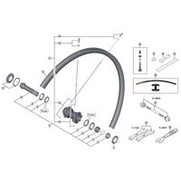 シマノ Y03P98010 WHーM8000 スポーク300mm /ワッシャ 1セット(4個)（直送品）