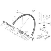 シマノ Y0CC98020 WHM8000TL F15 スポーク 301 1セット(4個)（直送品）