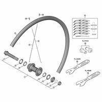 シマノ Y0CJ98020 WHRS170CLF12 キャップ付右玉押 1セット(3個)（直送品）